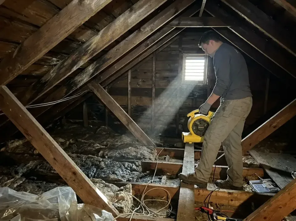 attic-water-damage-drying-proc-007 — frequently asked questions, Emergency Water Extraction & 24/7 Flood Response in Suamico…